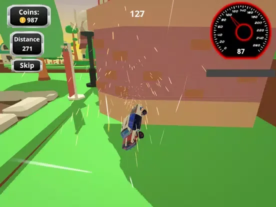 Capturas de pantalla de Mega Car Crash Completion 3D iPad 