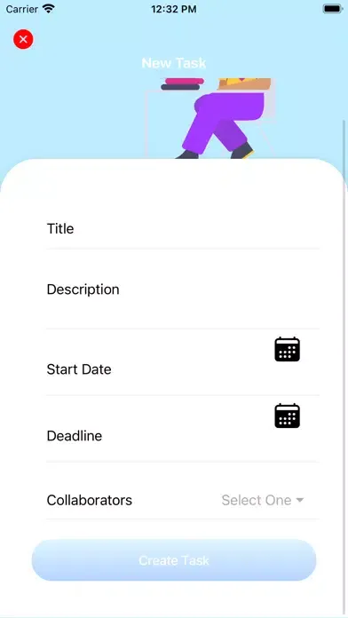 Capturas de tela do Cara Task Management