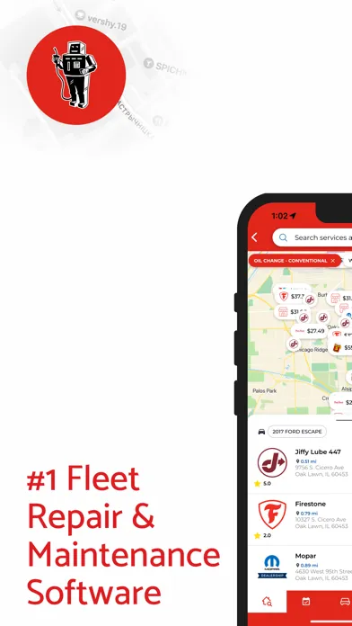Zrzuty ekranu Fuelman Maintenance