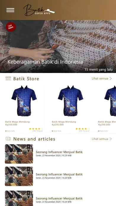 Capturas de pantalla de Batik Nusantara