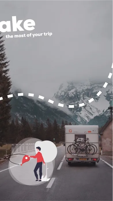 Zrzuty ekranu CaraMaps - Motorhome campsites