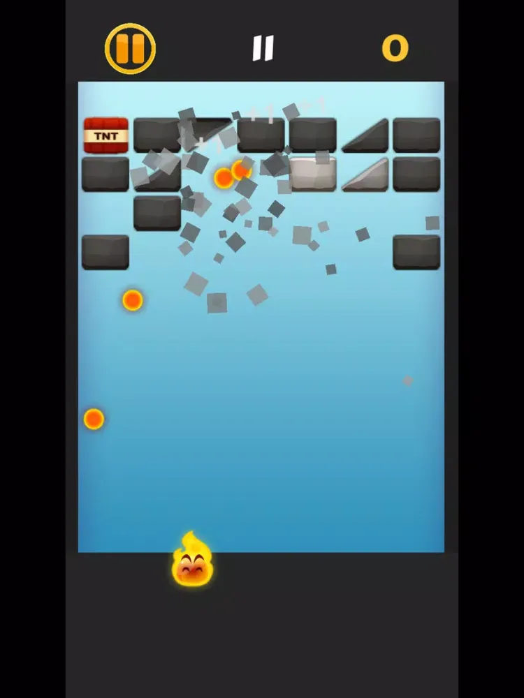 Captures d'écran de Flamey Fire! Balls and Bricks iPad 