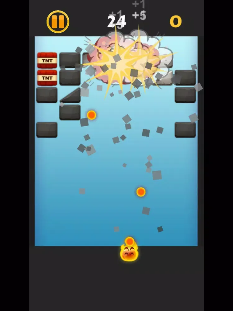 Captures d'écran de Flamey Fire! Balls and Bricks iPad 