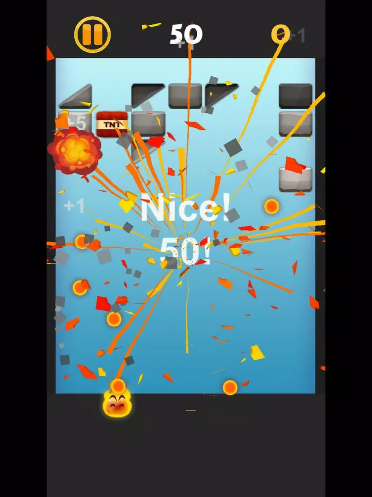 Captures d'écran de Flamey Fire! Balls and Bricks iPad 