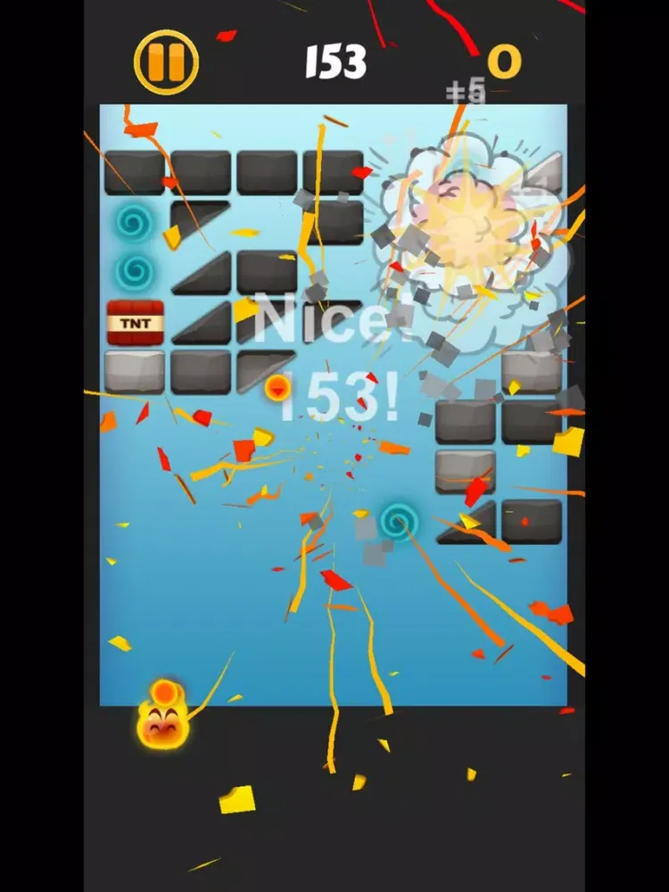 Captures d'écran de Flamey Fire! Balls and Bricks iPad 