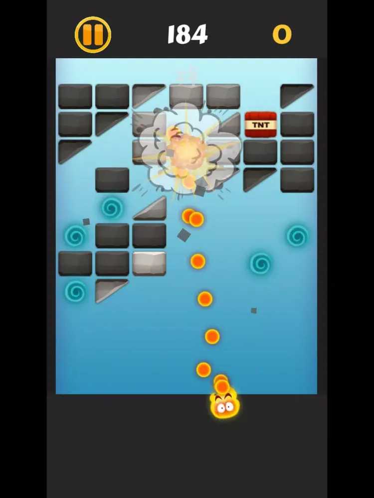 Captures d'écran de Flamey Fire! Balls and Bricks iPad 