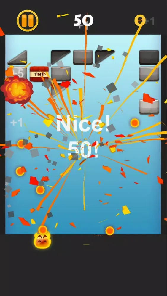 Captures d'écran de Flamey Fire! Balls and Bricks
