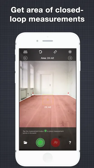 Capturas de pantalla de EasyMeasure AR