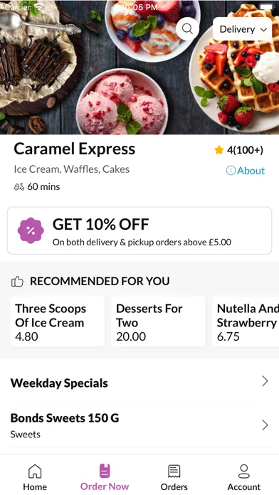 Caramel Express स्क्रीनशॉट