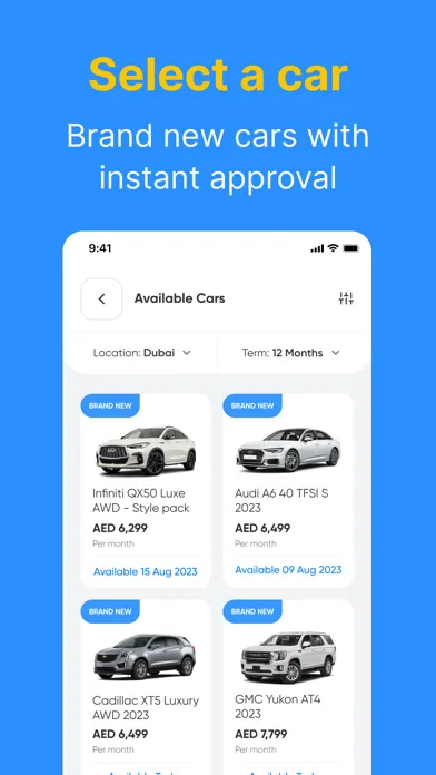 Capturas de pantalla de Carasti Car Subscription