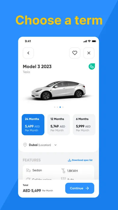 Capturas de pantalla de Carasti Car Subscription