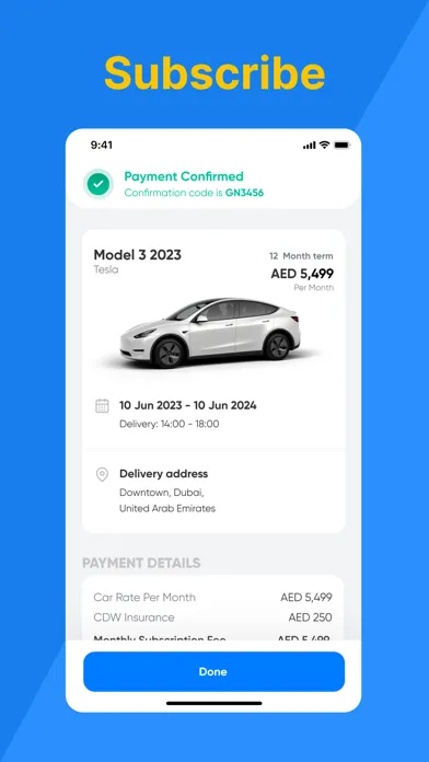 Capturas de pantalla de Carasti Car Subscription