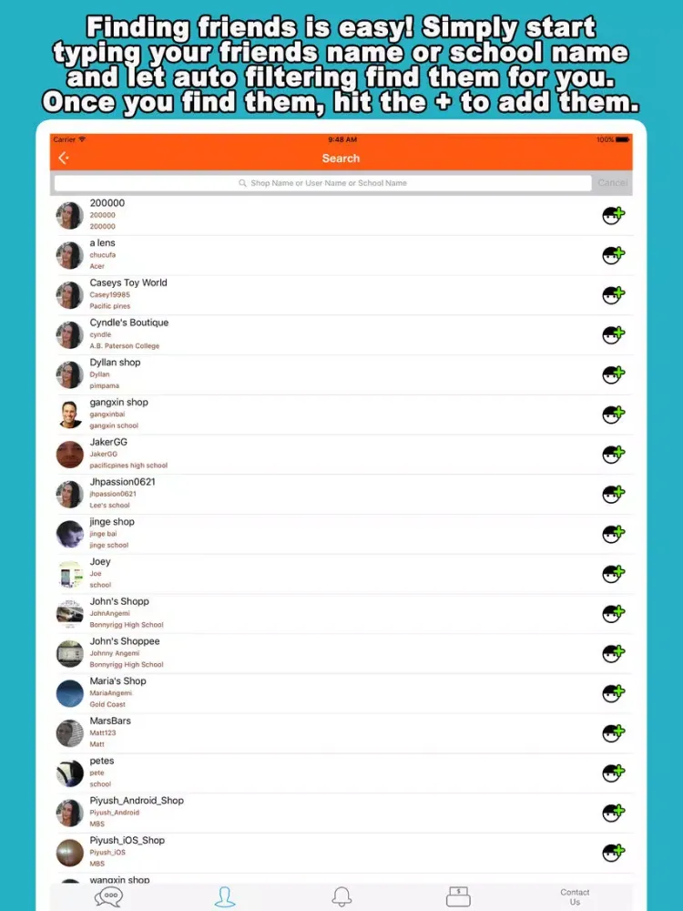 Capturas de pantalla de Nudah iPad 