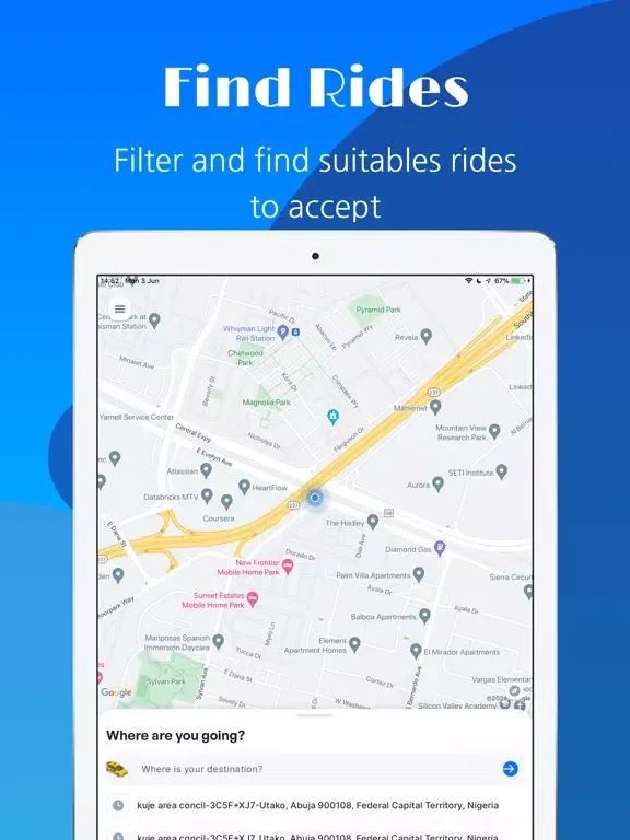 تصاویر Carb: Safe & Affordable rides iPad 