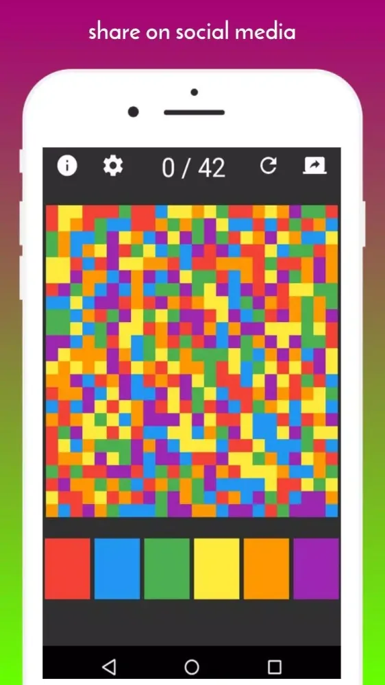 Скриншоты Color Flood