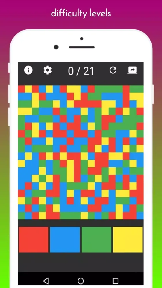 Скриншоты Color Flood