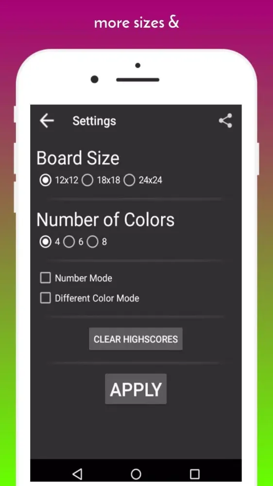 Скриншоты Color Flood