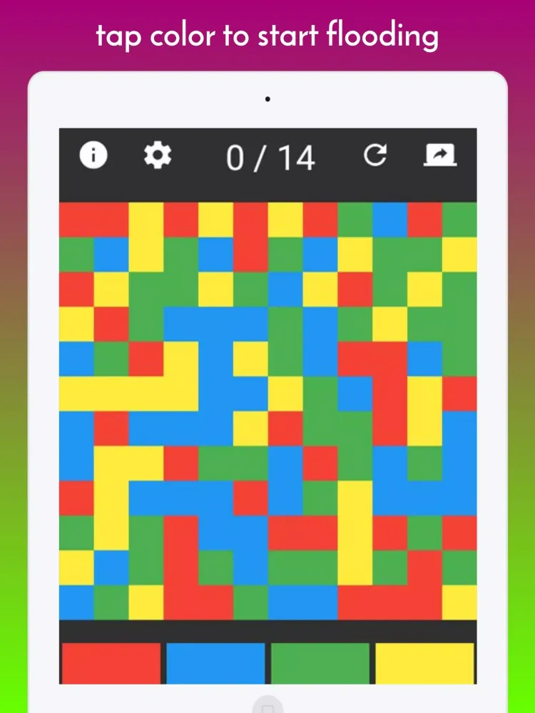 Скриншоты Color Flood