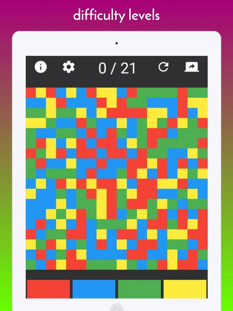 Скриншоты Color Flood