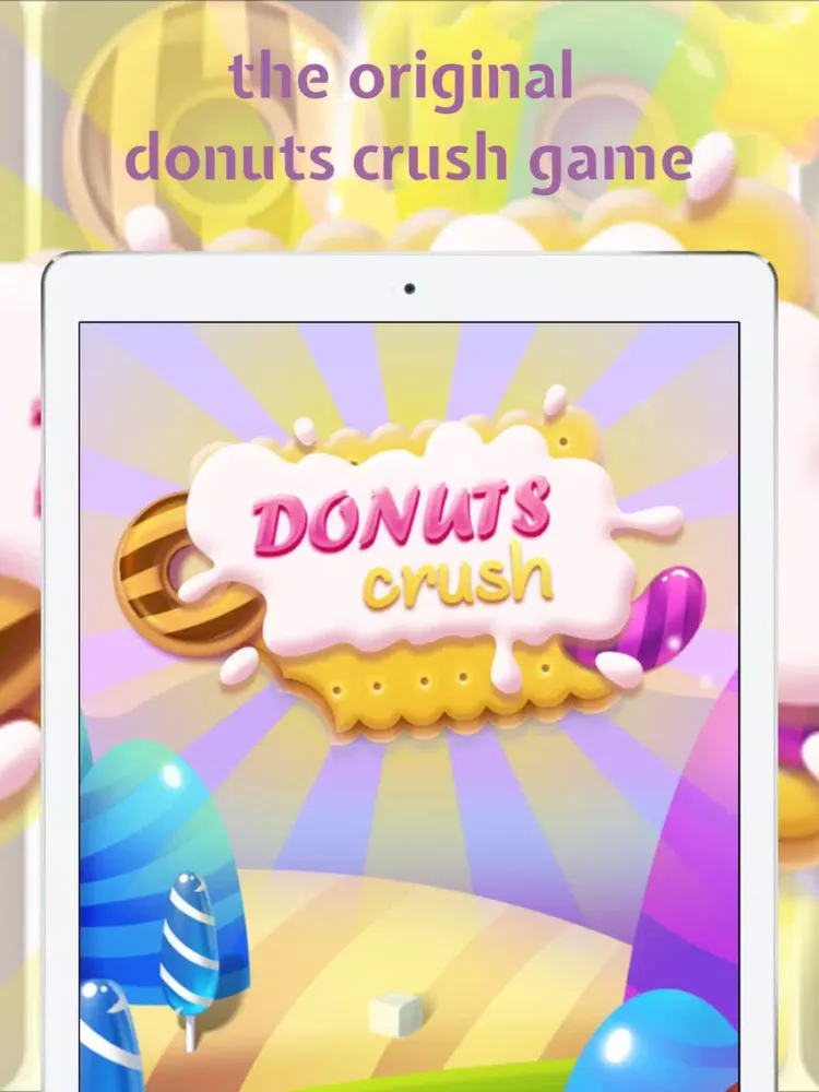 Donuts Crush iPad  स्क्रीनशॉट