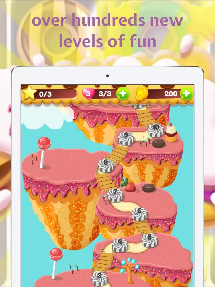 Donuts Crush iPad  स्क्रीनशॉट