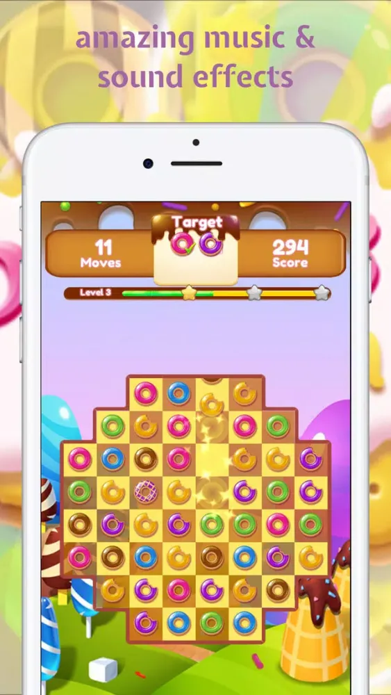 Donuts Crush स्क्रीनशॉट