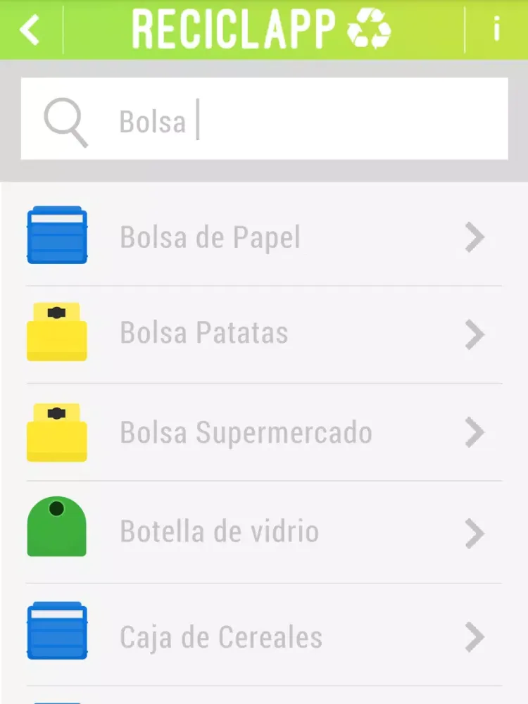 Reciclapp by Resuival iPad  स्क्रीनशॉट