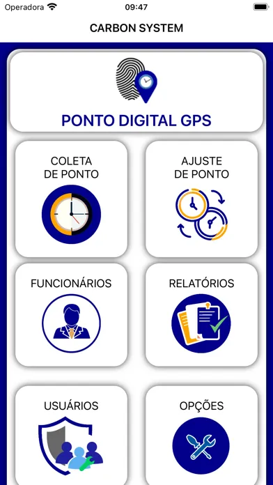 Captures d'écran de Ponto Digital GPS