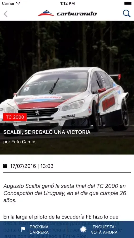 Captures d'écran de Carburando