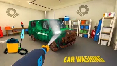 Captures d'écran de Pool Cleaning Simulator 3D