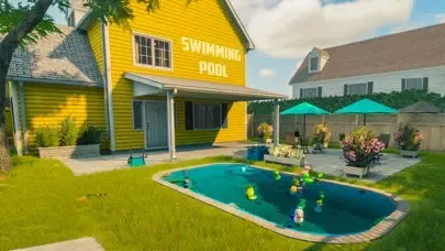 Captures d'écran de Pool Cleaning Simulator 3D