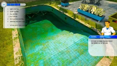 Captures d'écran de Pool Cleaning Simulator 3D