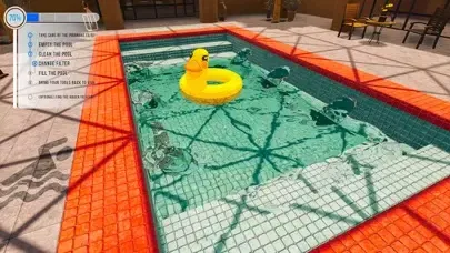Captures d'écran de Pool Cleaning Simulator 3D