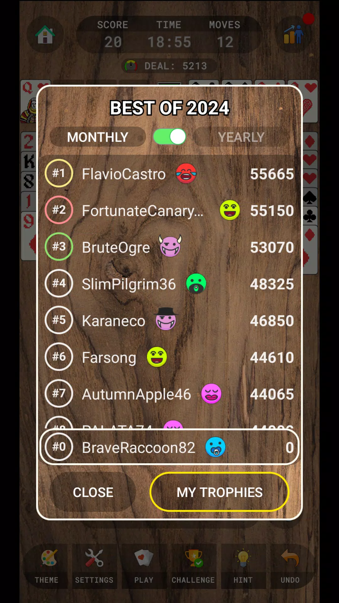 FreeCell Solitaire Screenshots
