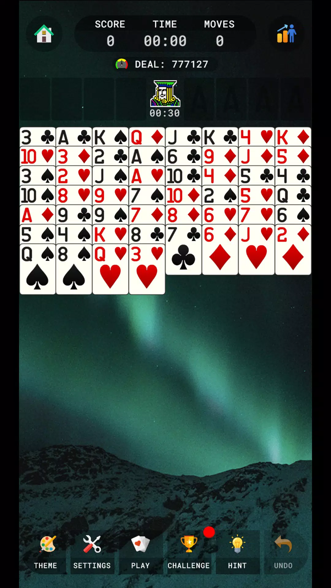 FreeCell Solitaire Screenshots