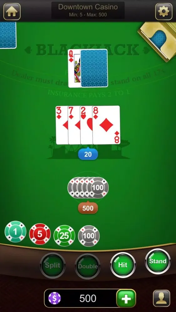 Blackjack Classic - Card Game Screenshots