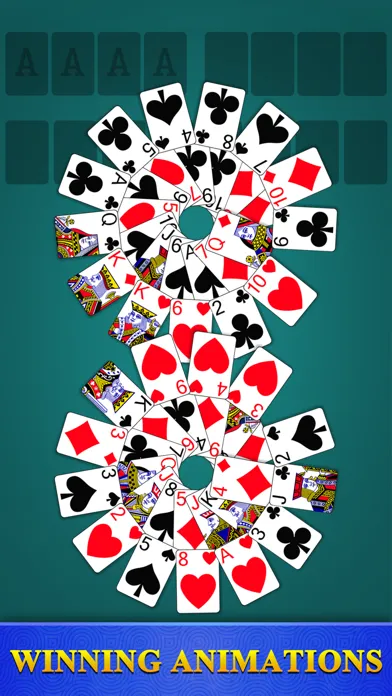 Ảnh chụp màn hình của Freecell Solitaire - Card Game