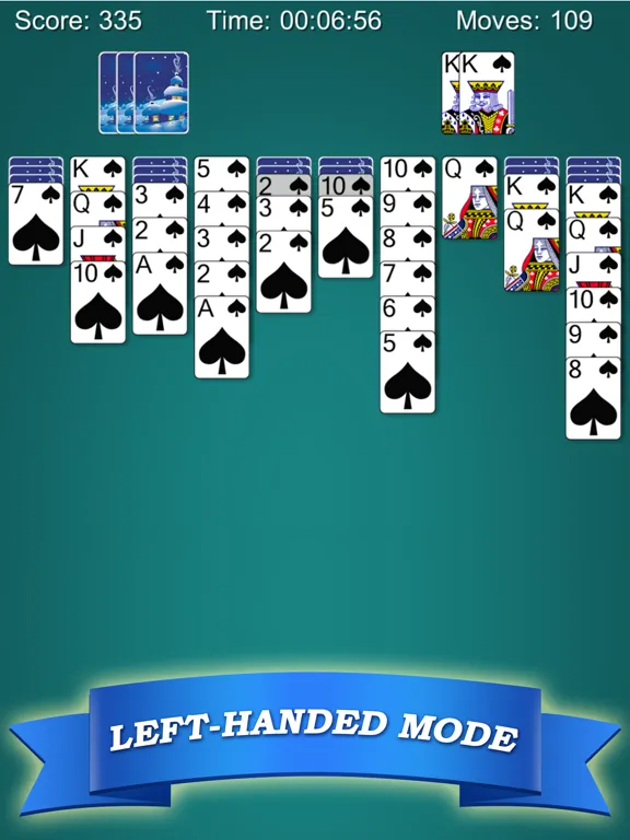 Tangkapan skrin Spider Solitaire Classic!! iPad 