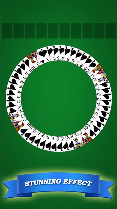 Tangkapan skrin Spider Solitaire Classic!!