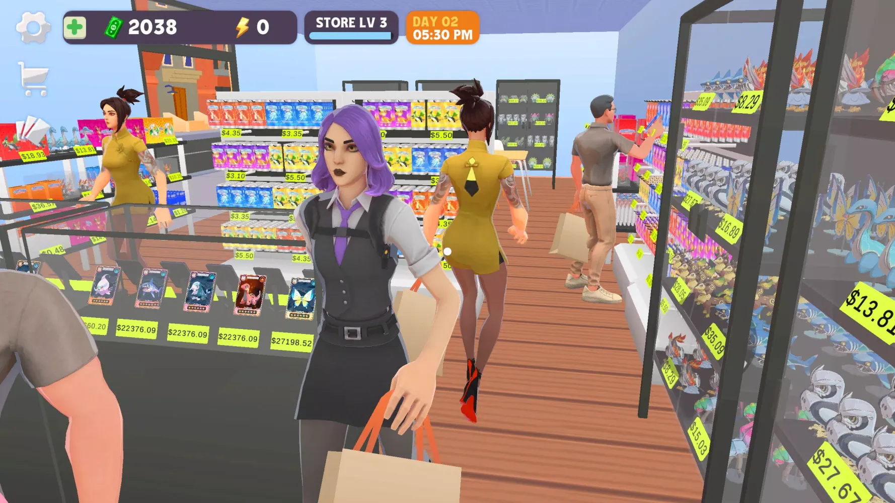 Screenshot di TCG Card 3D Store Simulator
