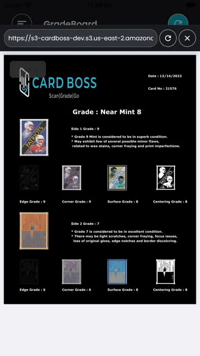 Скриншоты Card Boss Grading