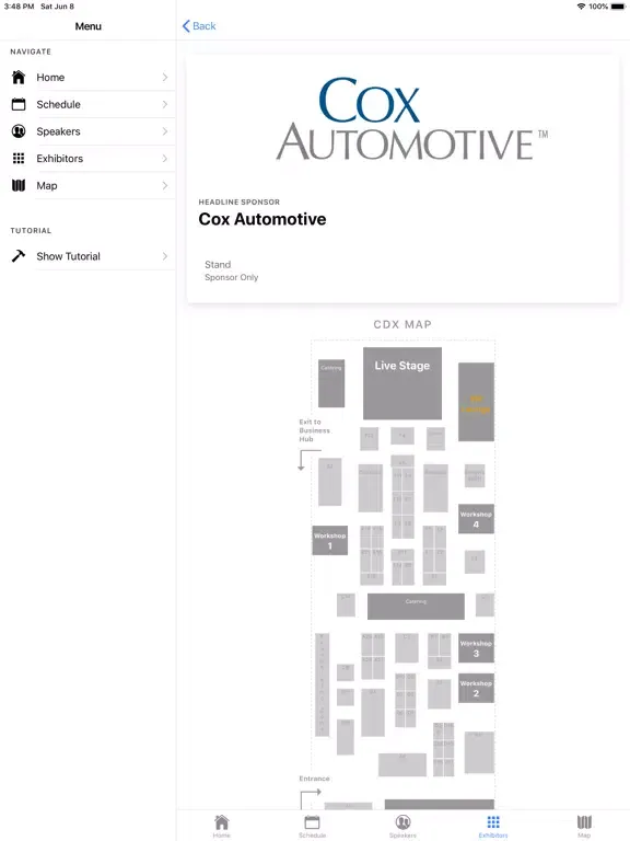 CDX Visitors iPad 应用截图