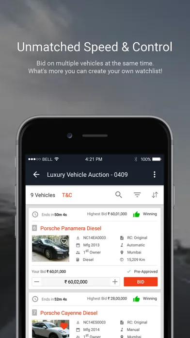 Auctions by CarDekho应用截图