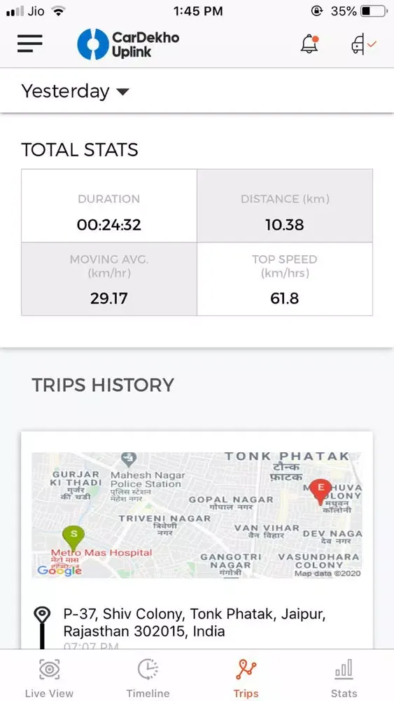 Cardekho Uplink سکرین شاٹس