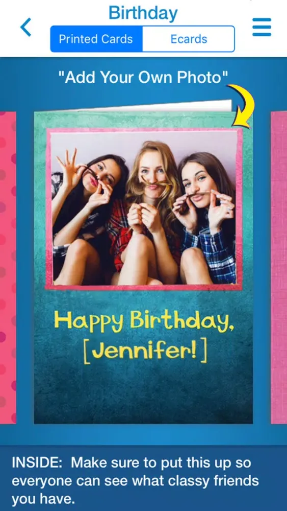 Tangkapan layar CardFool: Funny Greeting Cards and Ecards