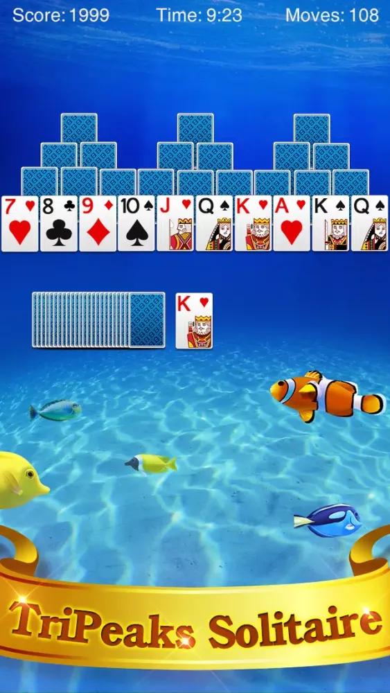 TriPeaks Solitaire スクリーンショット