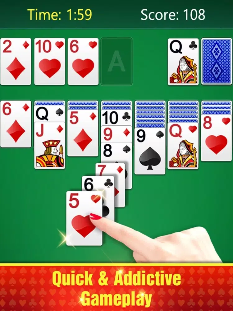 Capturas de tela do Happy Solitaire Card Game iPad 