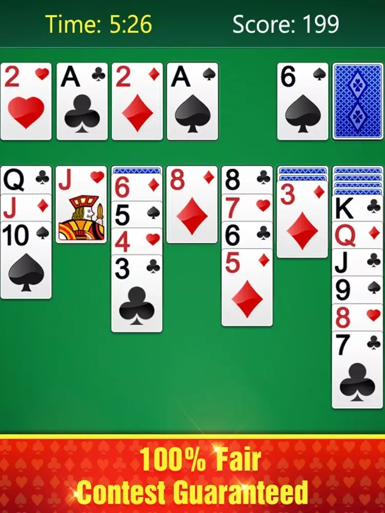 Capturas de tela do Happy Solitaire Card Game iPad 