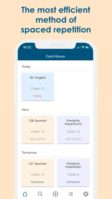 Card House: Spaced Repetition 스크린샷
