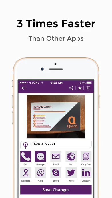 Captures d'écran de CardHQ - Business Card Reader